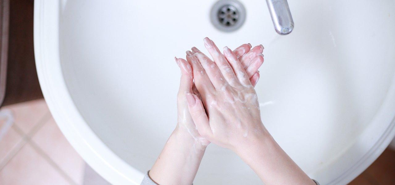 washing hand