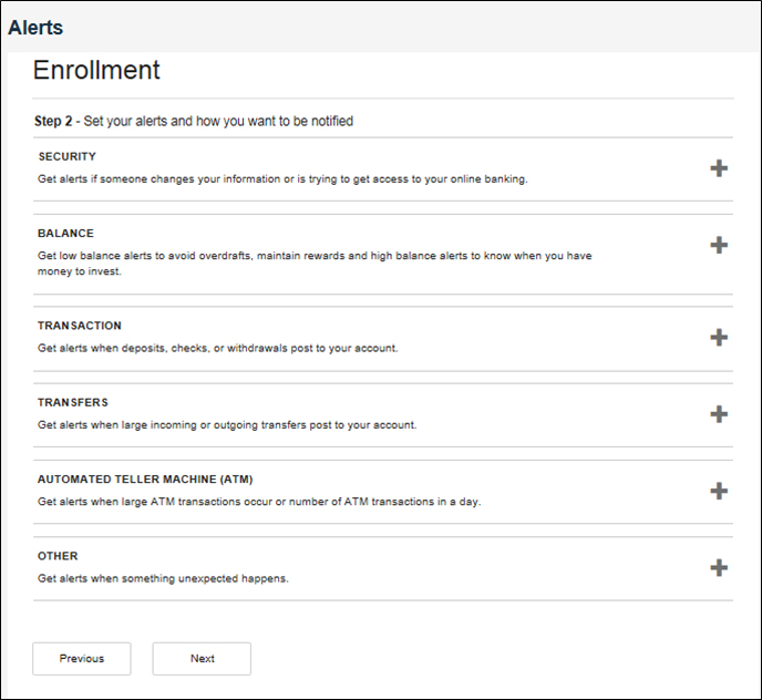 capture Notify setup Screen2